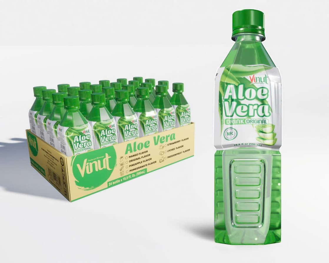 VINUT Bebida de Aloe Vera Original 500ml