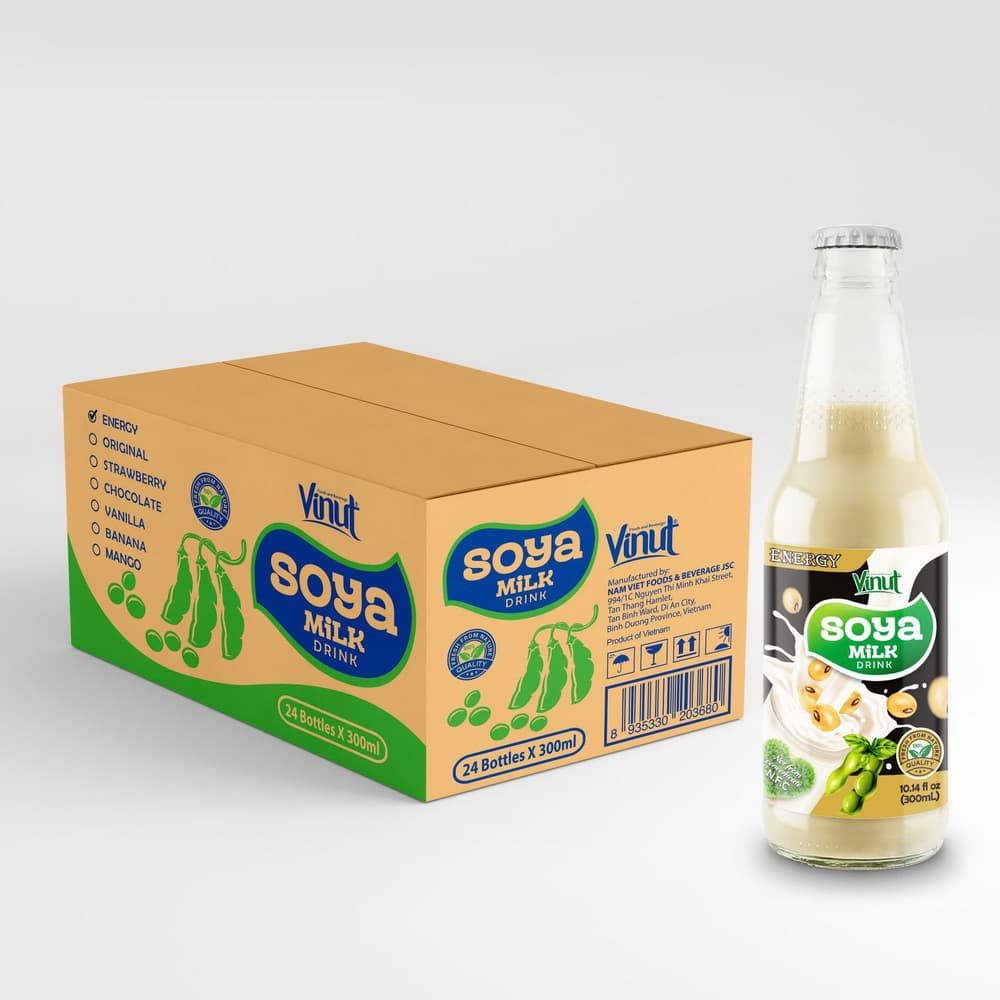 VINUT Bebida de Leite de Soja Energy 300 mL (10.14 fl oz)