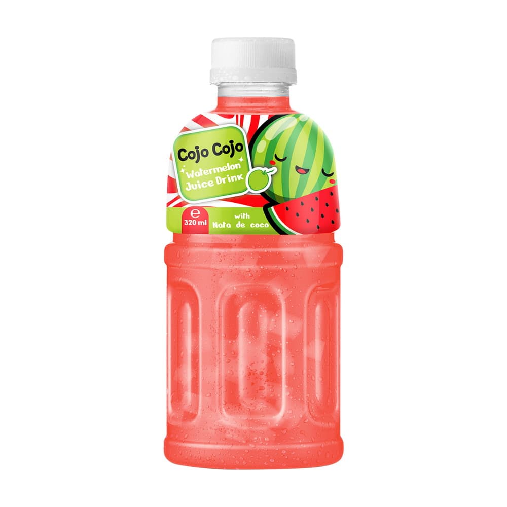 Vinut Watermelon Juice Drink, With Nata De Coco, PET Bottle, (320 mL)